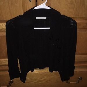 Knit cropped sweater